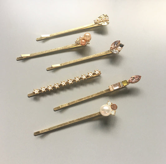 Vanessa Gold Pin Set